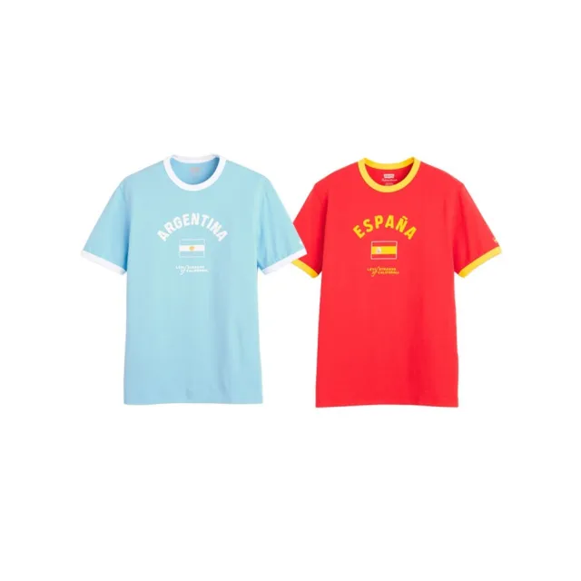 【LEVIS】Country Ringer 復古短袖 西班牙/阿根廷 006GW-000