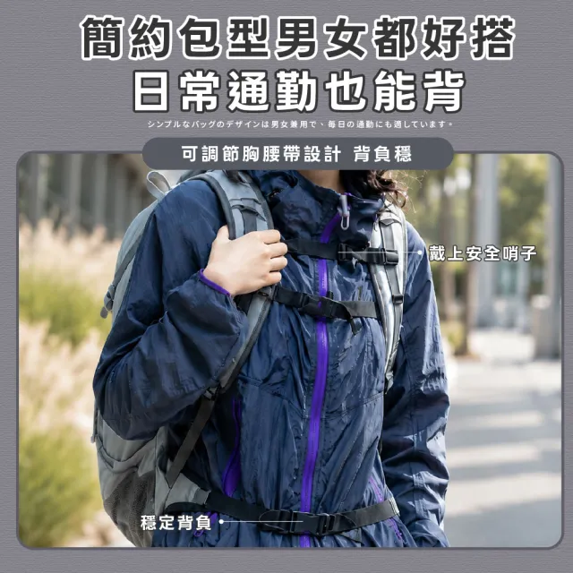 【XUMU SELECT 旭沐選物】雙11 輕量越野衝鋒包 戶外登山包/18L(越野背包 輕量化背包 騎行包 慢跑包 衝鋒包)