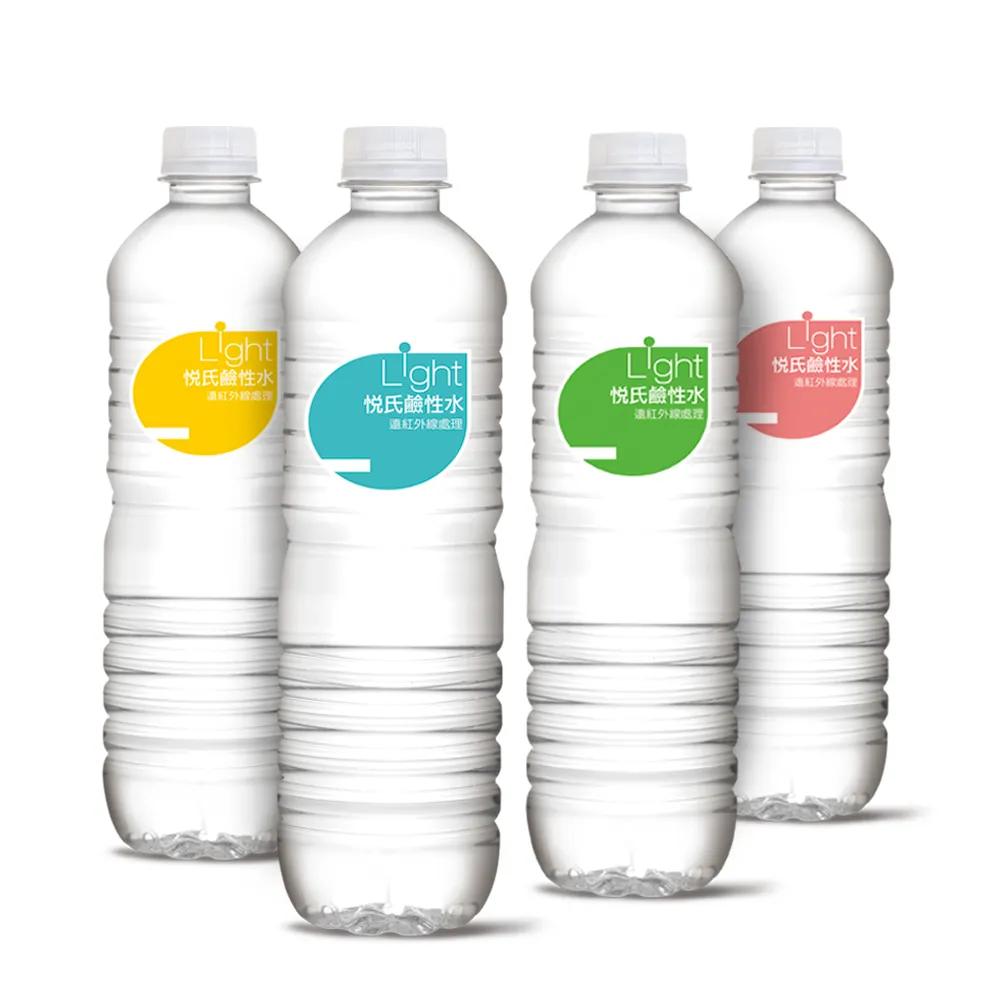 【悅氏】light鹼性水600mlx2箱(共48入) 