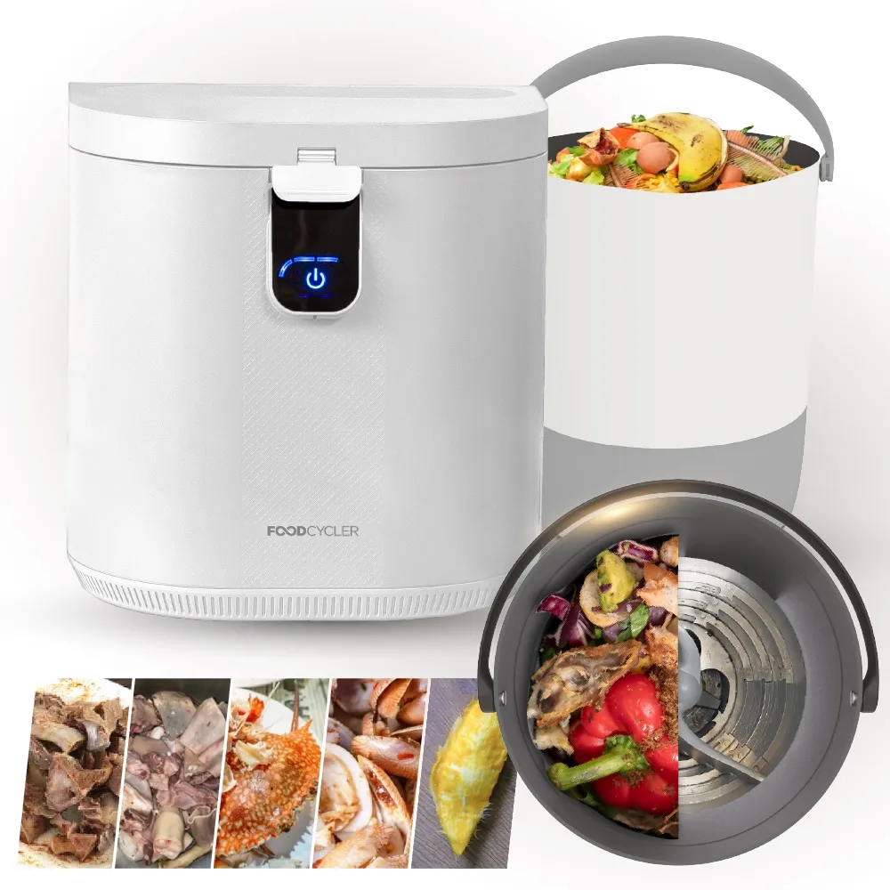 【Foodcycler】廚餘大師Pro 五合一家用廚餘機(容量大、不挑食!FC-100TW)+歌林mini手持風扇
