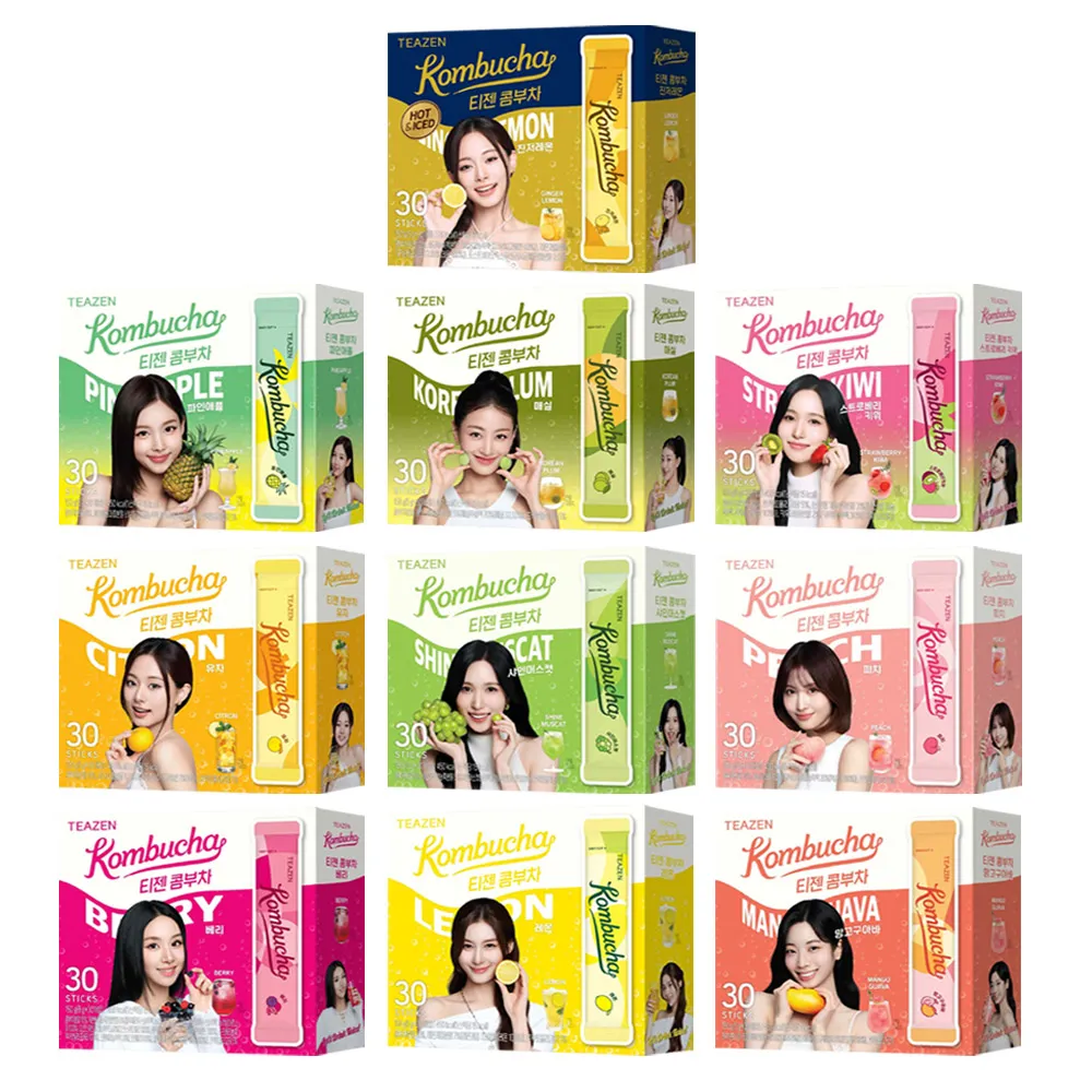 【TeaZen 茶禪】TEAZEN 康普茶 10種口味任選(5g*30入/盒)