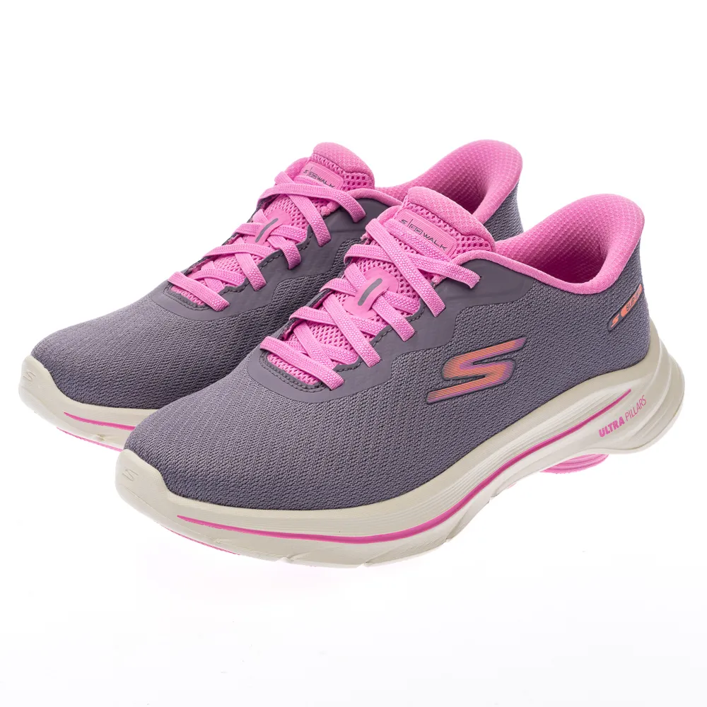 【SKECHERS】女鞋 健走系列 健走鞋 瞬穿舒適科技 GO WALK 8_BCA 寬楦款(125931WLVPK)