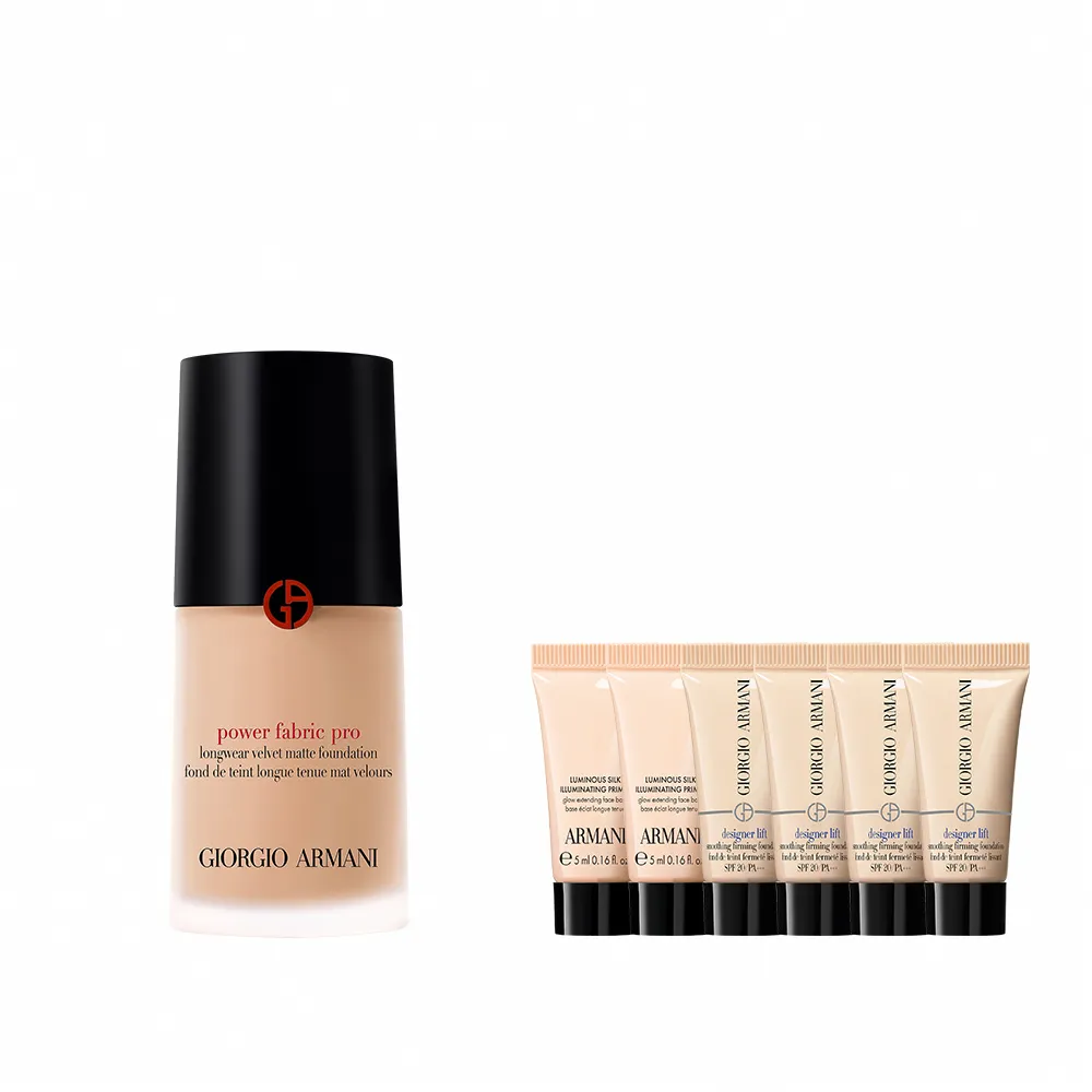 【ARMANI 亞曼尼】官方直營 高訂完美絲絨水慕斯粉底PRO 30ml(全新升級/持妝/遮瑕/控油/GA