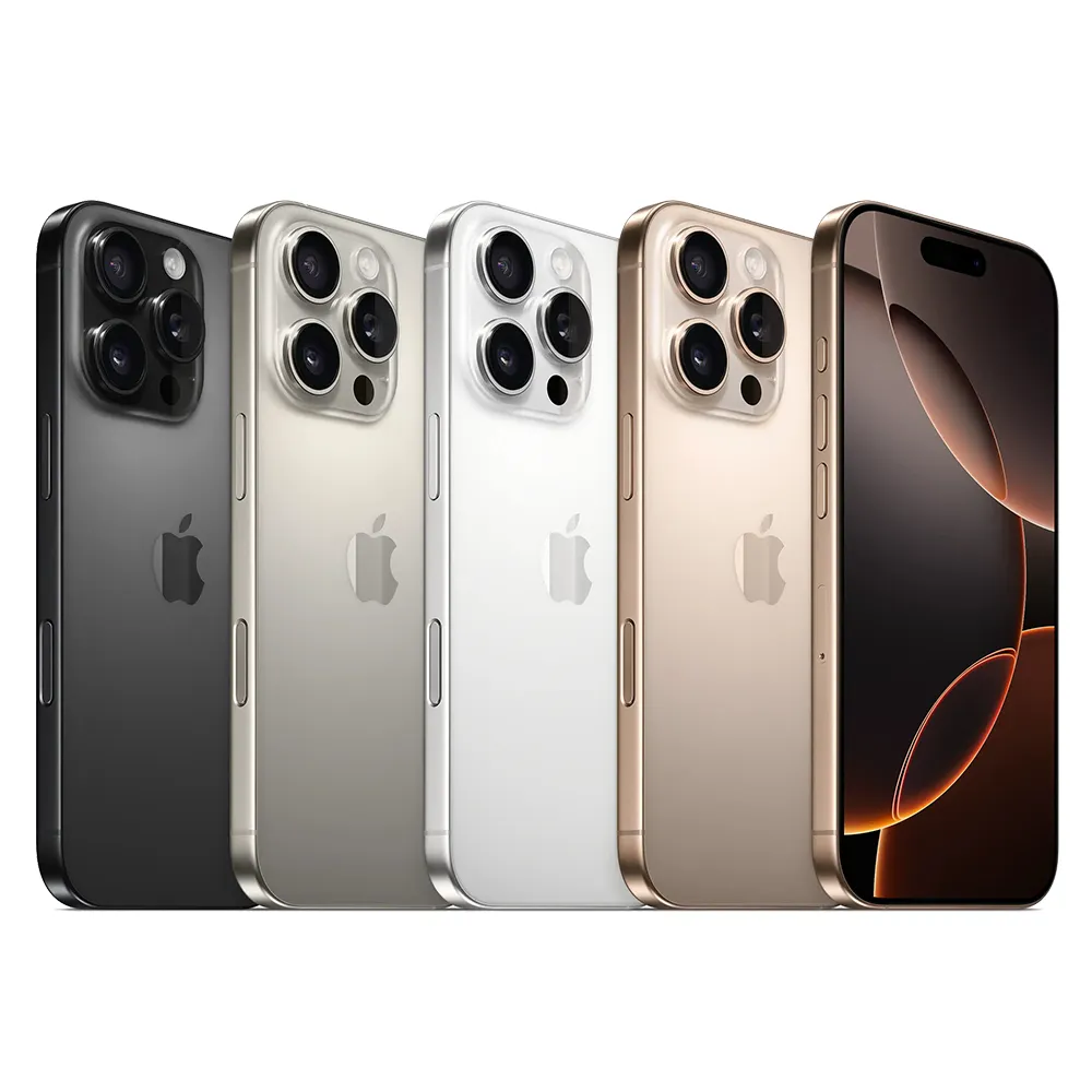 【Apple】mo認證 A+級福利品 iPhone 16 Pro 128G 6.3吋(贈玻璃貼+保護殼)