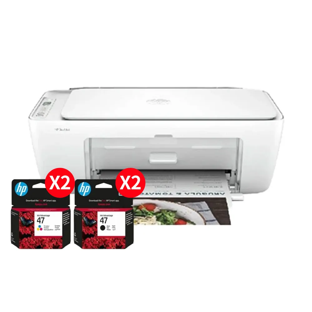 【HP 惠普】官方直營 升3年保 搭2黑2彩墨★Deskjet UIA 4925 狠惠省大供墨印表機(影印/列印/掃描/WiFi/9J06