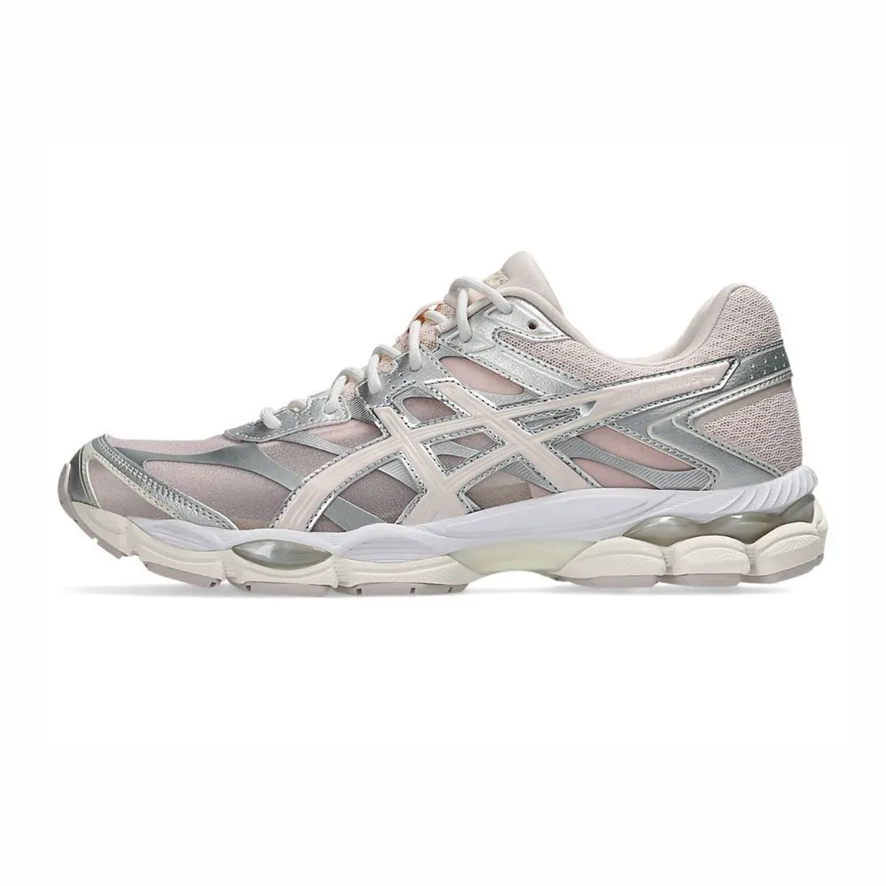 【asics 亞瑟士】GEL-Cumulus 16 女 休閒鞋 復古 流行 粉紅 銀(1203B218-700)