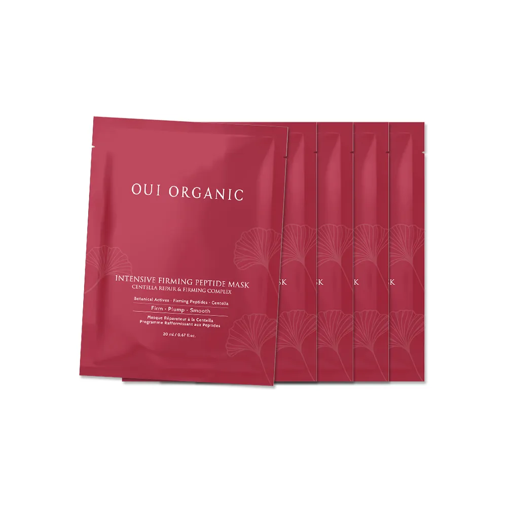 【WeOrganic 唯有機】極效緊緻胜肽面膜5入組(保濕、修護、彈潤、服貼)