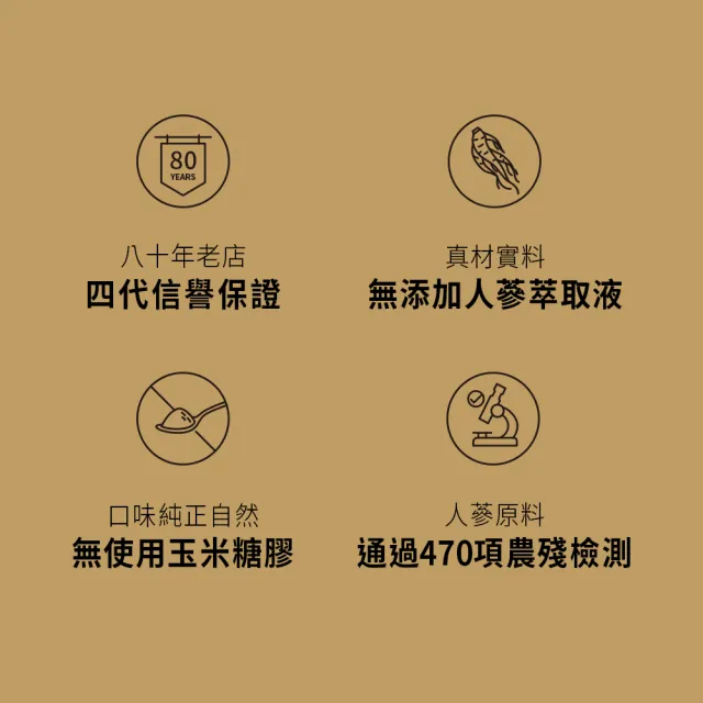 【老協珍】買3送1 人蔘精禮盒30入(60ml/入 郭富城代言 養氣人蔘 送禮 中秋 保健禮盒)