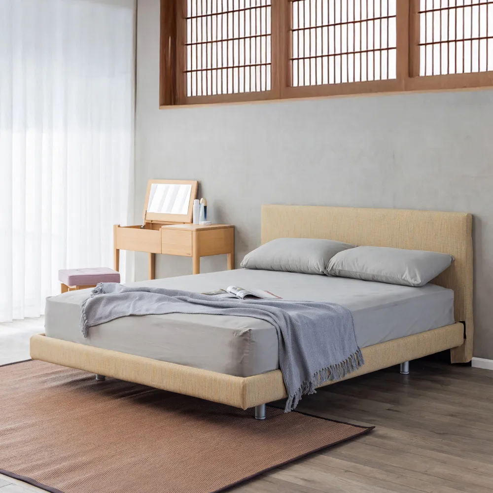 【有情門】STRAUSS 安佳舒活床組 5x6.2呎/GL22.5(製作期2-3週/實木/MIT/雙人床/床架/床組)