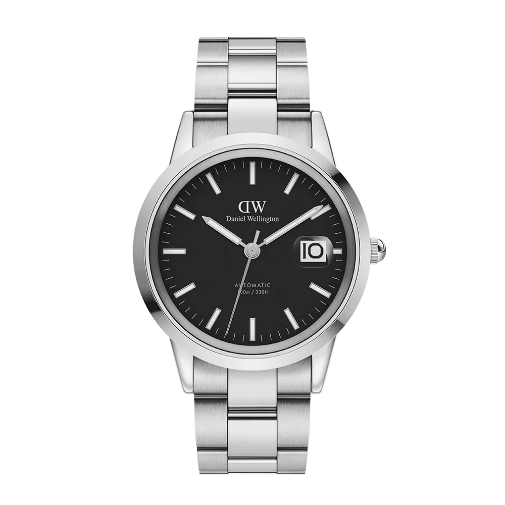 【Daniel Wellington】DW 手錶  Iconic Link Automatic 40mm自動機械精鋼錶(DW00100482)