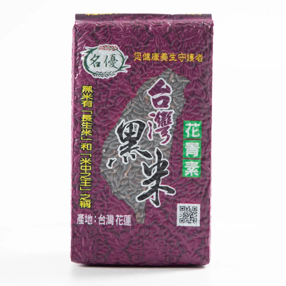 【名優】免浸泡花東黑米16包(600g/包)
