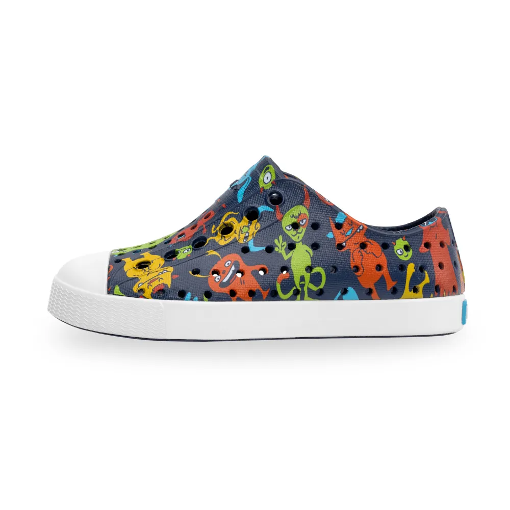 【Native Shoes】小童鞋 JEFFERSON SUGARLITE KIDS(怪獸萌寵)
