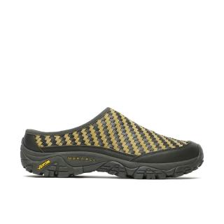 【MERRELL】Moab 2 Slide LTR Woven SE 男 穆勒鞋 皮革 黑綠(ML00005850)