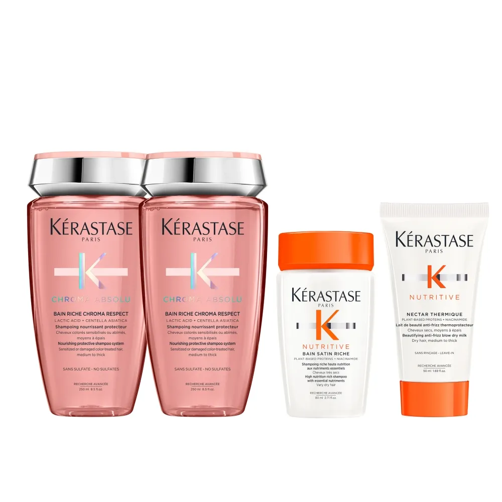 【KERASTASE 巴黎卡詩】恆彩重生髮浴250ml雙入組(洗髮精/護色)