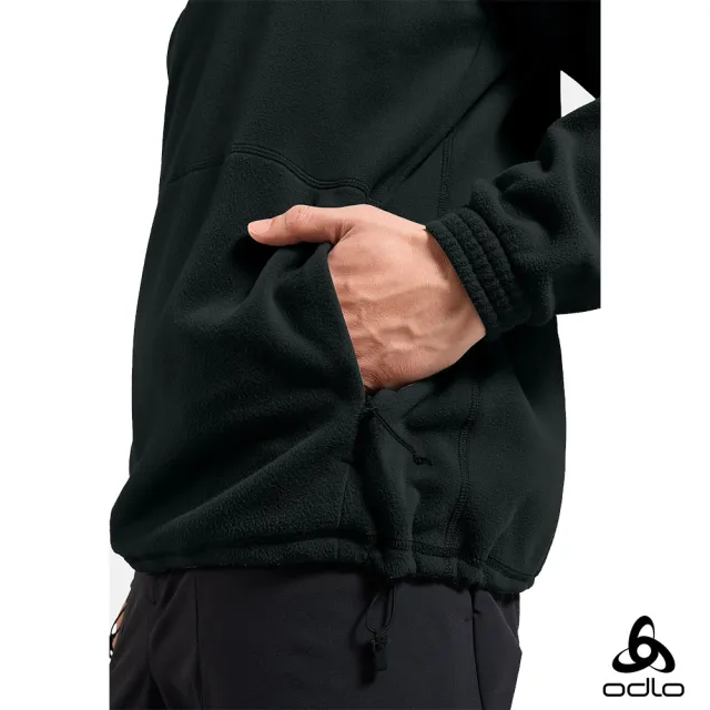 【ODLO】男 女 CLASSIC 刷毛 圓領 長袖 上衣(親敷舒適 刷毛 保暖 滑雪中層)