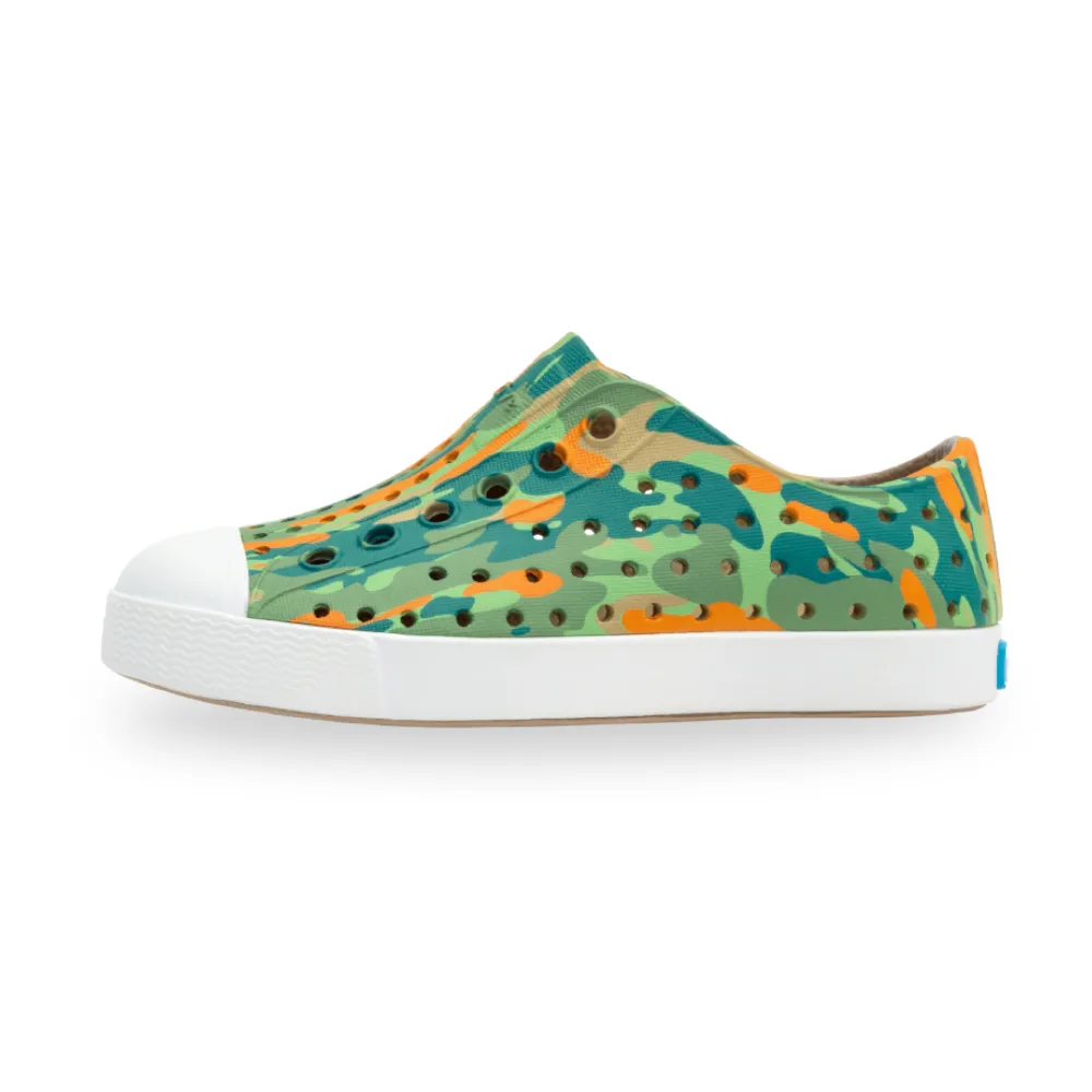 【Native Shoes】小童鞋 JEFFERSON SUGARLITE KIDS(綠野迷蹤)