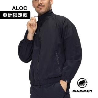 【Mammut 長毛象】Highland Tough Lined WB Jkt AF日系防潑水休閒立領外套 黑色 中性款 #1013-04940