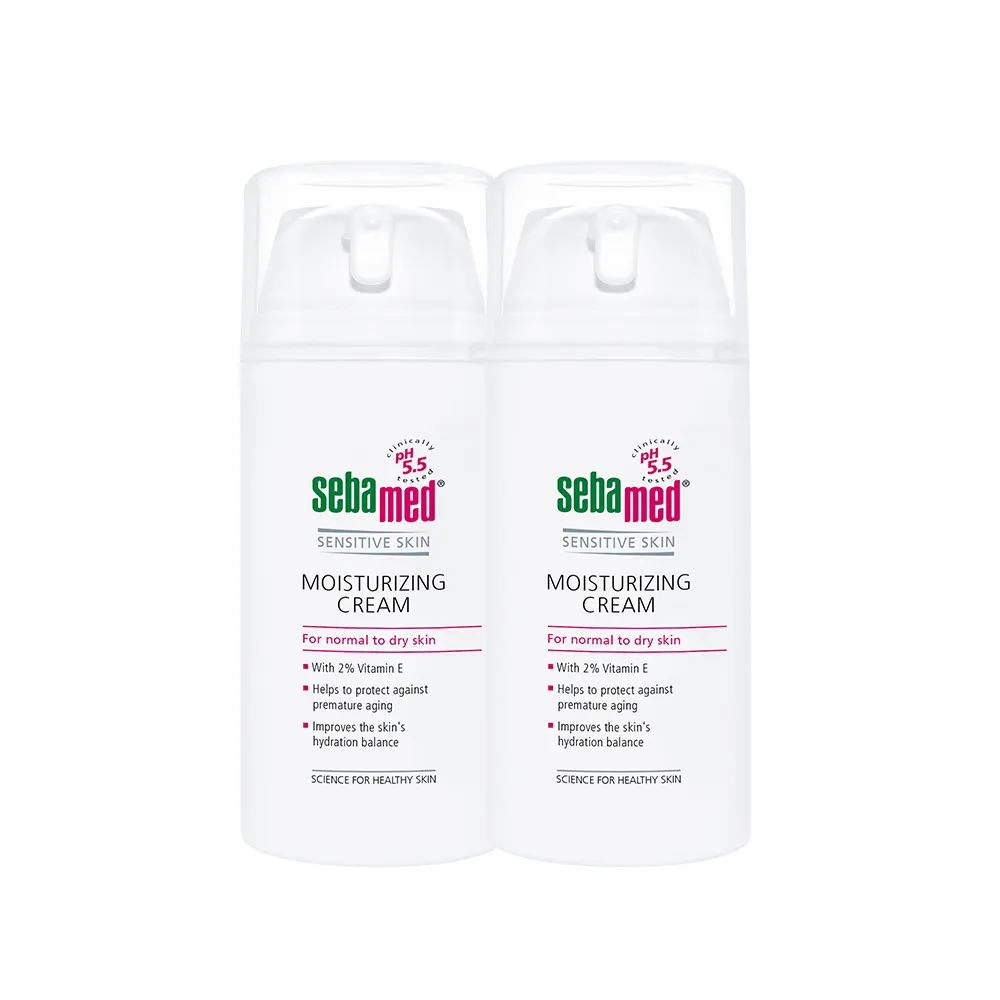 【SEBAMED 施巴】保濕修護霜100mlx2入(總代理)