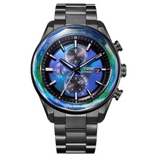 【CITIZEN 星辰】ATTESA 限量 超級鈦金屬 光動能電波計時腕錶-43.5mm(AT8314-53L)