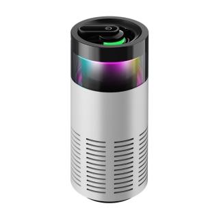 【OSLE 歐適樂】家用靜音淨化器 炫跑馬燈氛圍夜燈淨化器 車載淨化器