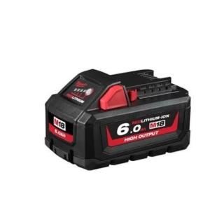 【Milwaukee 美沃奇】台灣公司貨 美沃奇 Milwaukee M18 HB6 18V 6.0Ah HIGH OUTPUT 高輸出鋰電池 原廠電池