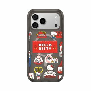【RHINOSHIELD 犀牛盾】iPhone 18系列 AirX 氣墊磁吸防摔手機殼/Sticker-Hello Kitty生活小物(Hello Kitty)