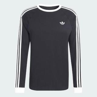 【adidas 愛迪達】3s Ls Tee 男 長袖上衣 休閒長袖 純棉 黑(KE3546)