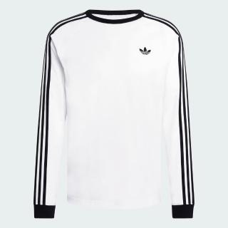 【adidas 愛迪達】3s Ls Tee 男 長袖上衣 休閒長袖 純棉 白(KE3545)