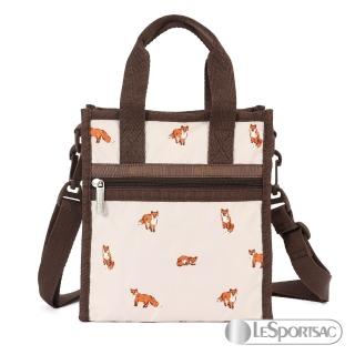 【Lesportsac】輕量迷你兩用托特包(狐狸先生)