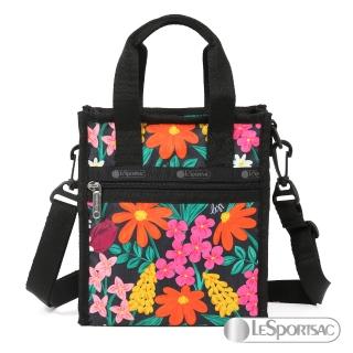 【Lesportsac】輕量迷你兩用托特包(繁花盛開)
