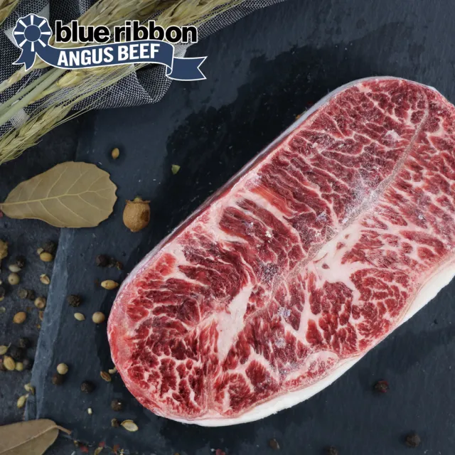 【勝崎生鮮】美國藍帶凝脂霜降牛排5片組(150公克±10% / 1片)