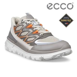 【ecco】BIOM 2.2 TRL W 蹤跡健步經典織物皮革防水休閒鞋 女鞋(彩色/裸色 84233351908)