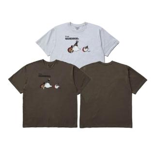 【NEIGHBORHOOD】NH . TEE SS-5 幽靈樂團插圖 短袖 卡通 印花 深棕/灰 262PCNH-ST05