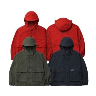 【NEIGHBORHOOD】機能連帽登山外套 防風外套 夾克 尼龍 透氣 紅/黑/軍綠 262ZANH-JKM05