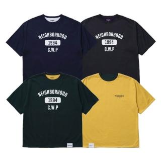 【NEIGHBORHOOD】雙面穿短袖 落肩 重磅 印花 短T 藍/綠/黑 262UWNH-CSM09