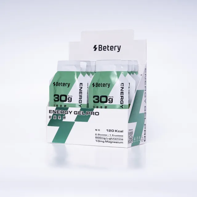 【Betery】Energy Gel 能量果膠 PRO(10包入/盒)