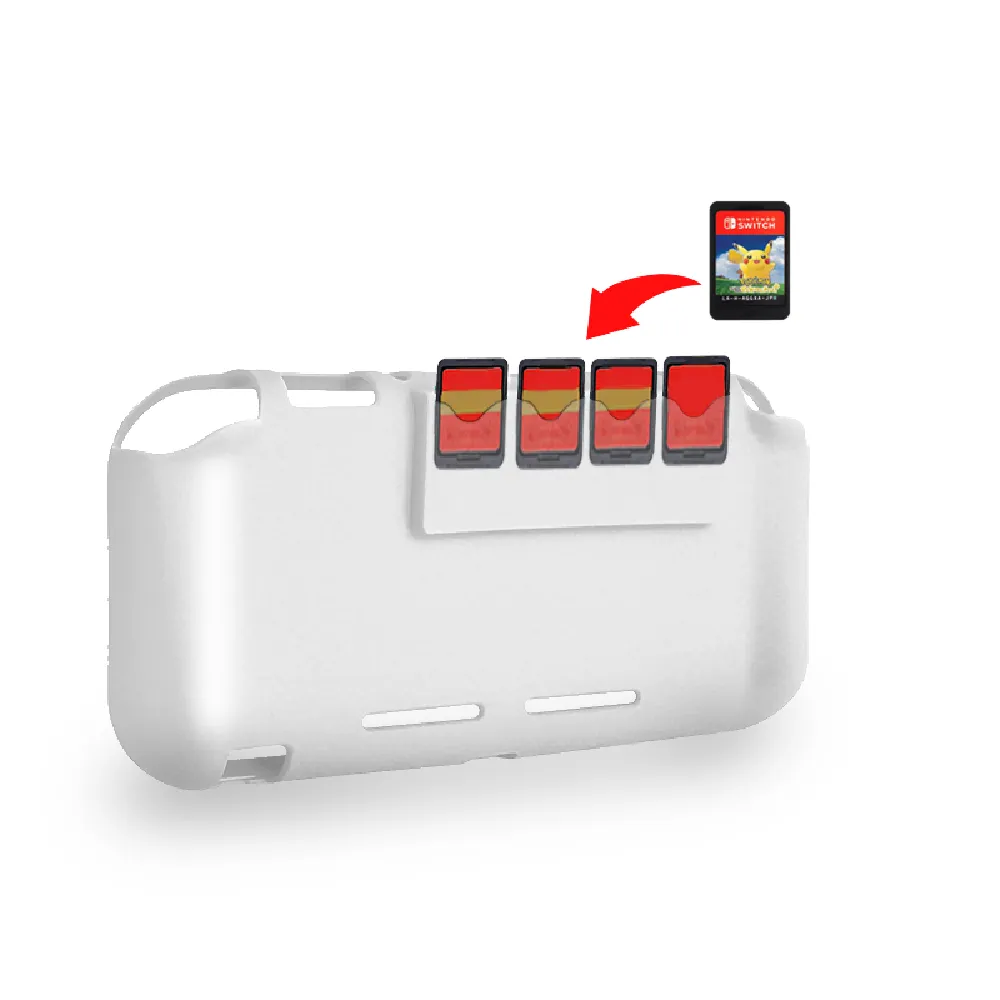 【ipega 艾柏祺】Switch Lite 副廠 三合一主機專用保護殼(透明款)