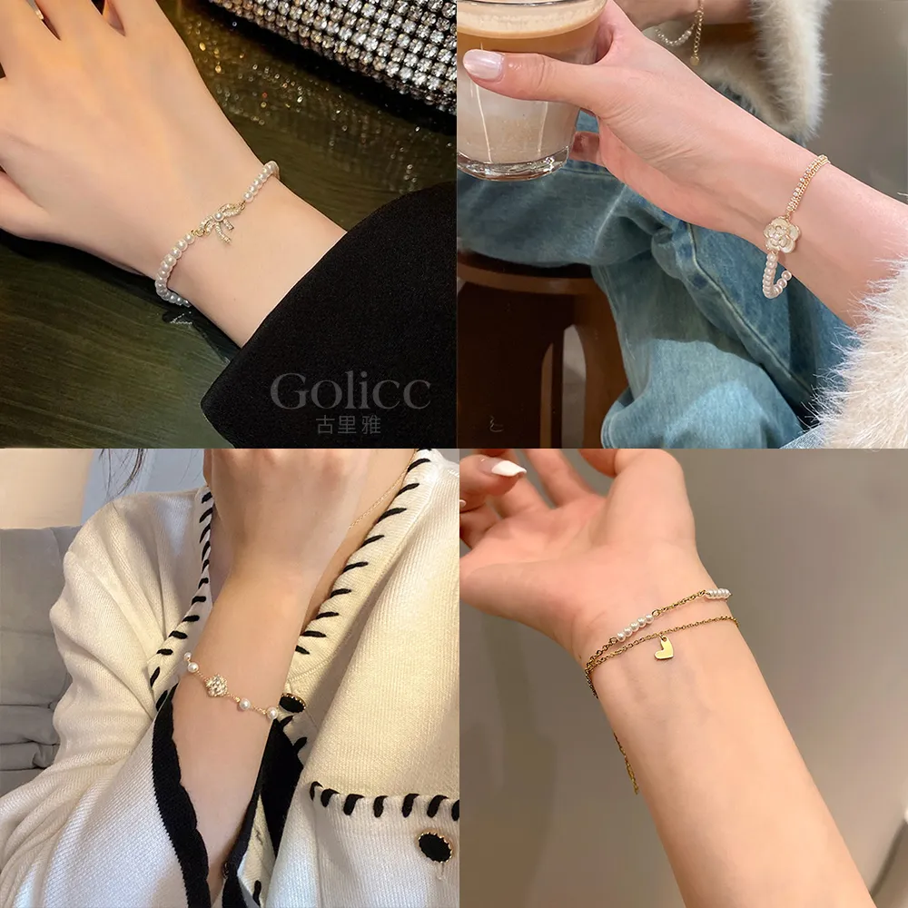 【Gulicc 古莉可】手鍊 絕美珍珠 輕奢經典(99購物節 生日 手環 手繩 首飾 飾品 禮物)