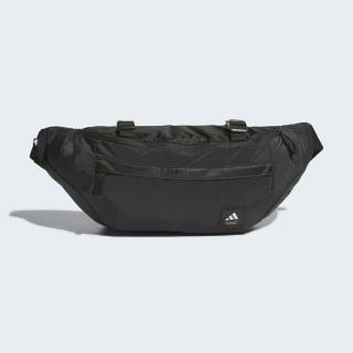 【adidas 愛迪達】Mh Q1 Waist Bag 腰包 收納 輕便 可斜背 黑(JN3782)