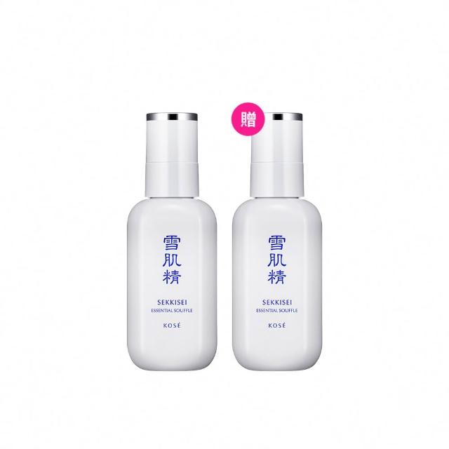 【KOSE 高絲】雪肌精 舒芙蕾精華乳 140ml(買1送1)
