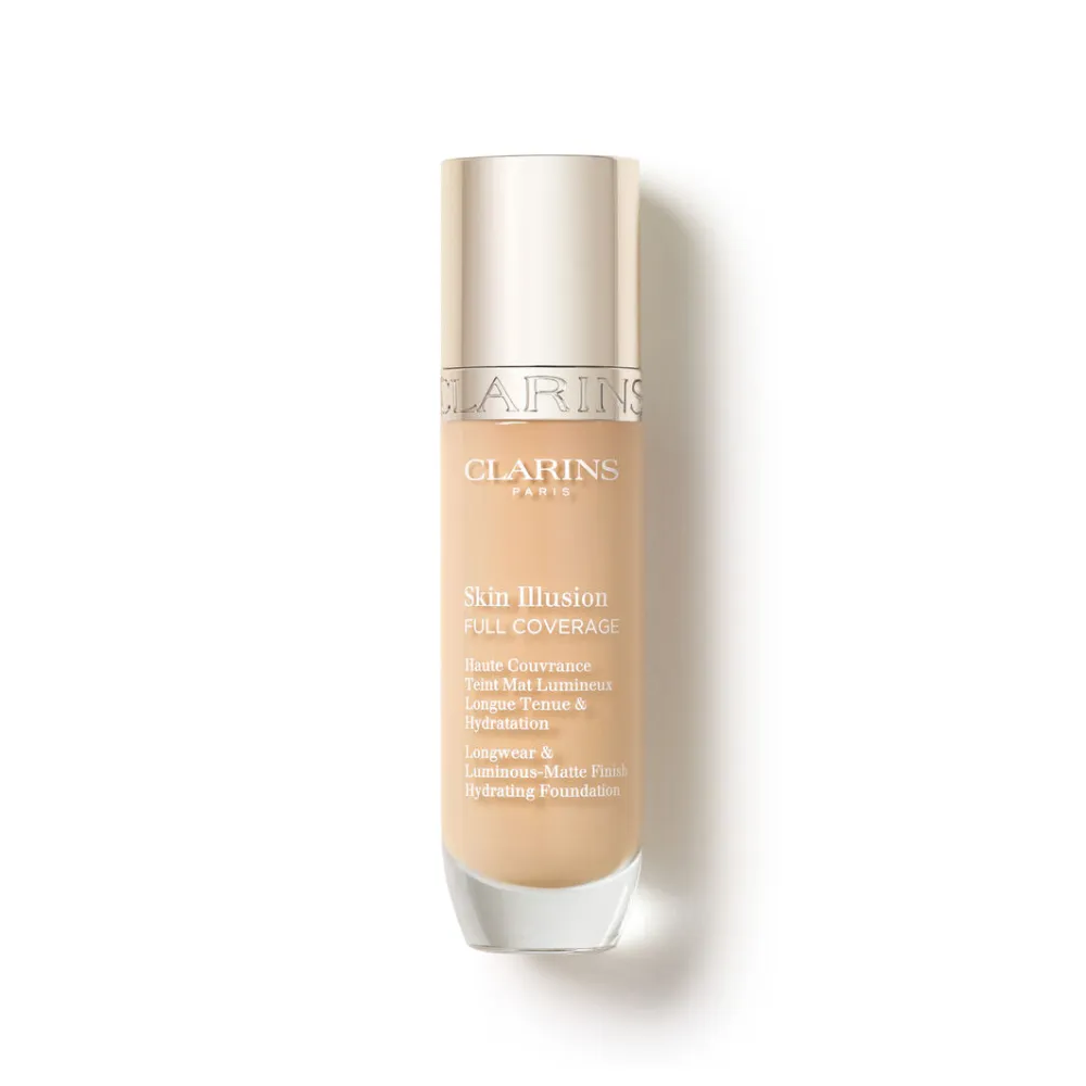 【CLARINS 克蘭詩】蘋果光持久柔霧粉底液30ml(全新 #小磁鐵粉底)