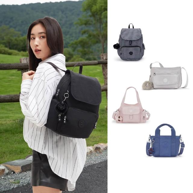 【KIPLING】出遊必備包組★猴子包/牛角包/千層包/後背包/手提包/側背包/肩背包/斜背包組/女包(多款任選)
