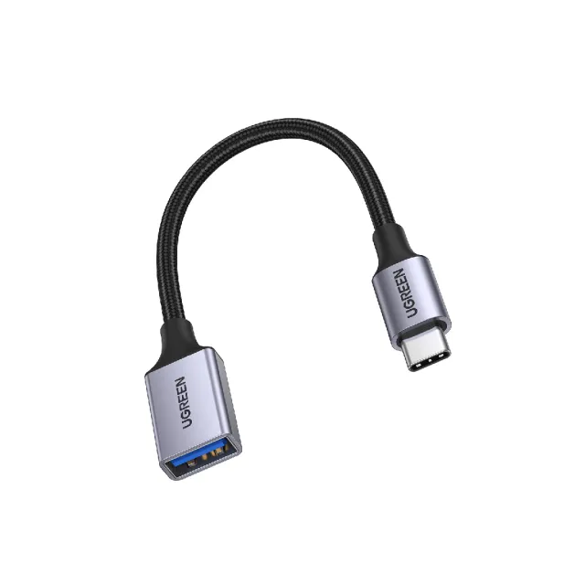 【綠聯】Type-C USB3.0  OTG快速傳輸線(金屬編織版)
