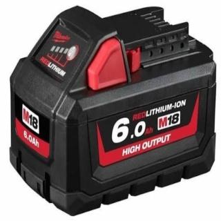 【Milwaukee 美沃奇】美沃奇 Milwaukee M18 HB6 18V 6.0Ah HIGH OUTPUT 高輸出鋰電池 原廠電池