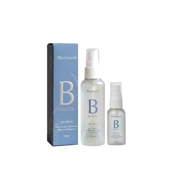 【Blueseeds】買大送小 舒眠香氛精油噴霧100ml+30ml (空間噴霧 枕頭噴霧 睡眠噴霧)｜芙彤園