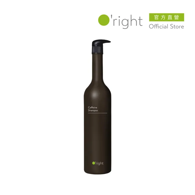 【O’right 歐萊德】咖啡因洗髮精1000ml(天然咖啡因萃取/養護頭皮/強韌髮根)
