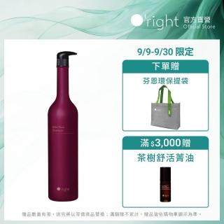【O’right 歐萊德】曠野玫瑰洗髮精1000ml(漂染燙髮質專屬/柔順修護)