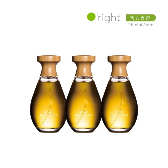 【O’right 歐萊德】咖啡因養髮液100ml(超值三入組)