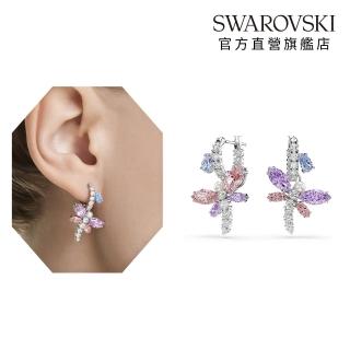 【SWAROVSKI 施華洛世奇】官方直營 Ariana Grande x Swarovski 蜻蜓 水滴形耳環 | 5749185 新品