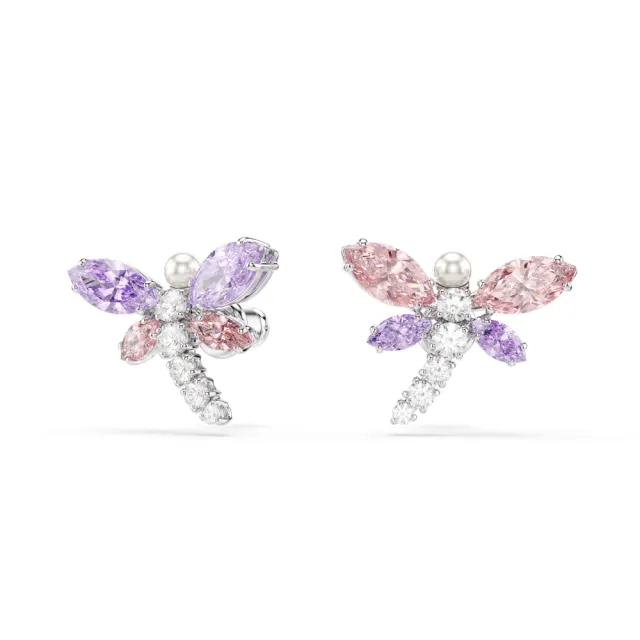 【SWAROVSKI 施華洛世奇】官方直營 Ariana Grande x Swarovski 蜻蜓耳釘 漸層色 | 5737371 新品
